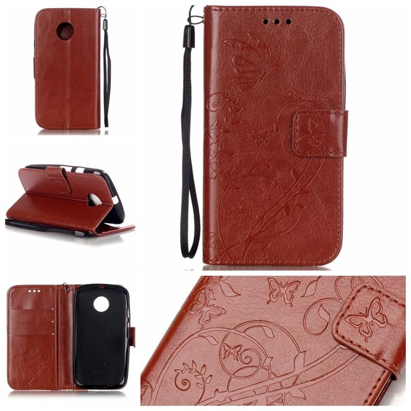 3D Flower PU Leather Case for Motorola Moto G3/G 3rd gen/G Gen 3/XT1548/XT1541/XT1540/XT1550 Flip Wallet Cover Card Case