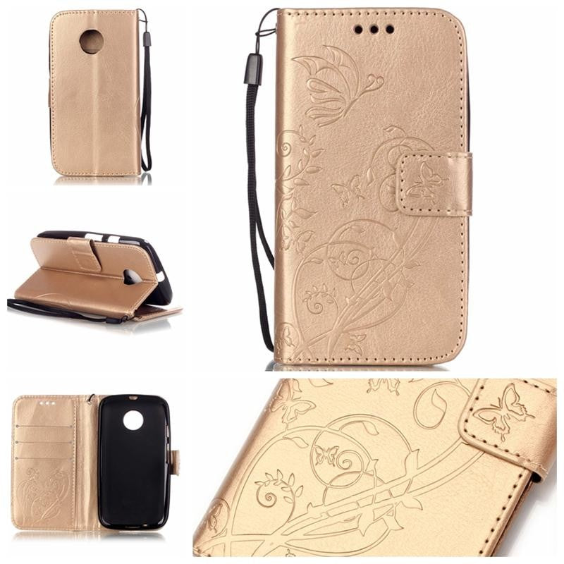 3D Flower PU Leather Case for Motorola Moto G3/G 3rd gen/G Gen 3/XT1548/XT1541/XT1540/XT1550 Flip Wallet Cover Card Case