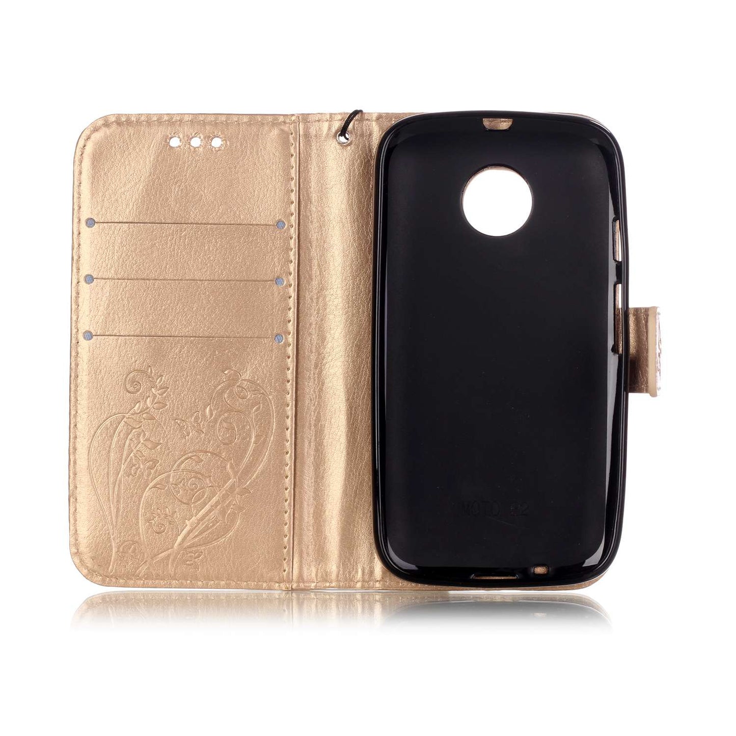 3D Flower PU Leather Case for Motorola Moto G3/G 3rd gen/G Gen 3/XT1548/XT1541/XT1540/XT1550 Flip Wallet Cover Card Case