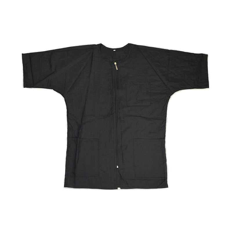 polyester hair cutting cape salon clothes with zipper