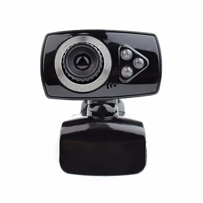 PC Camera Universal Plug Play No Driver Required web camera 3 Megapixel USB 2.0 Webcam 3 LED Lighting Family video