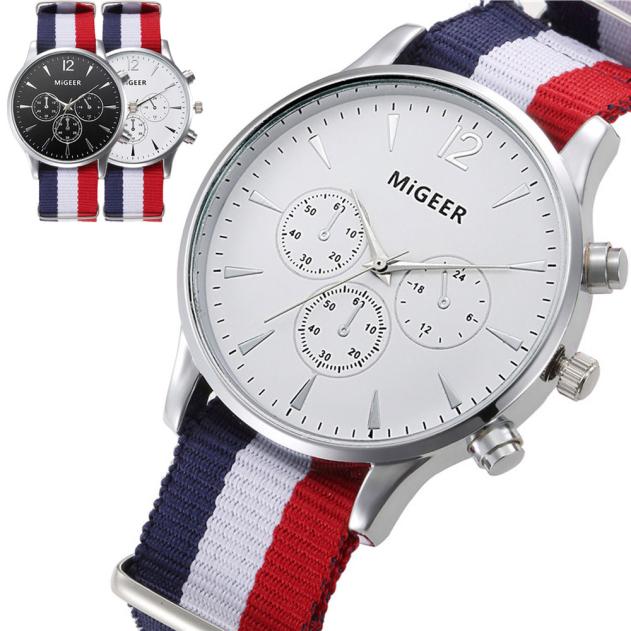 Fashion Canvas Men Watch