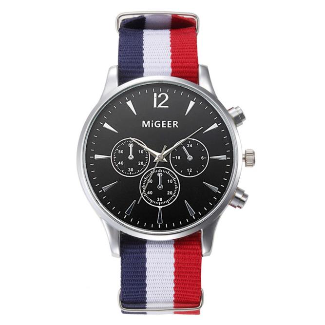 Fashion Canvas Men Watch
