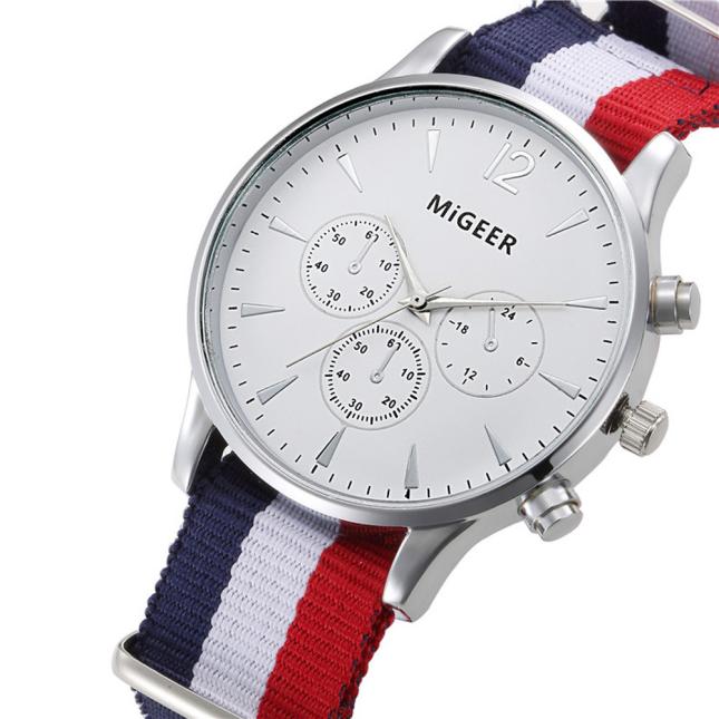 Fashion Canvas Men Watch