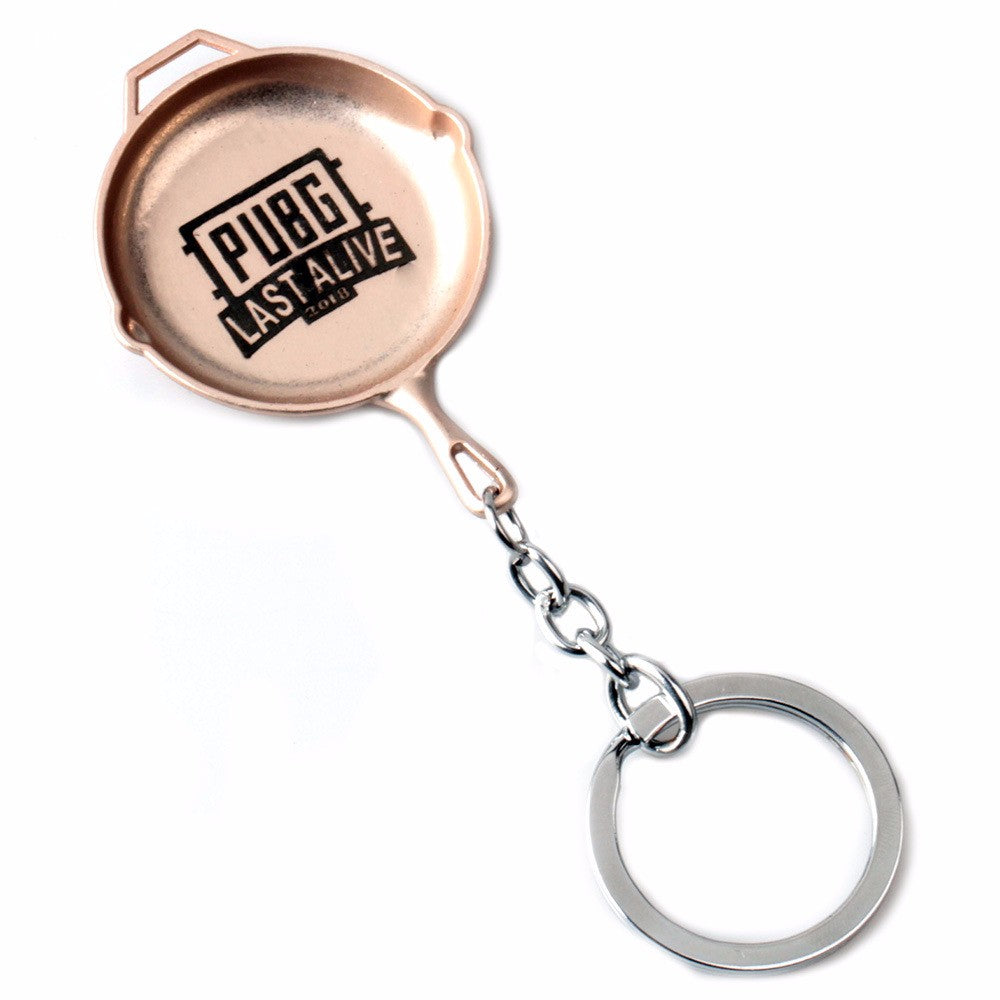 Game Playerunknown's Battlegrounds Pan Choker Necklace PUBG Last Alive Logo Keyring Souvenir Jewelry For Fans Gift