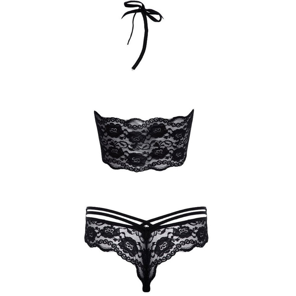 Women Erotic Costumes Temptation Sexy Teddy Lingerie Set Underwear