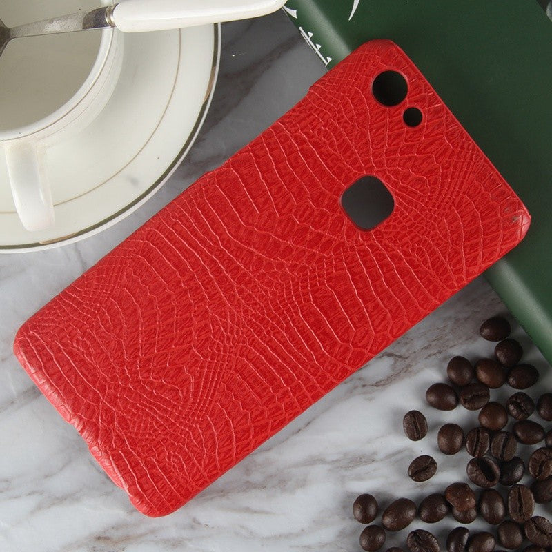 for BBK VIVO V7 Plus Case Luxury Crocodile Print Leather Cases Back Cover for VIVO Y79/V7 Plus Phone Bags Coque Capa