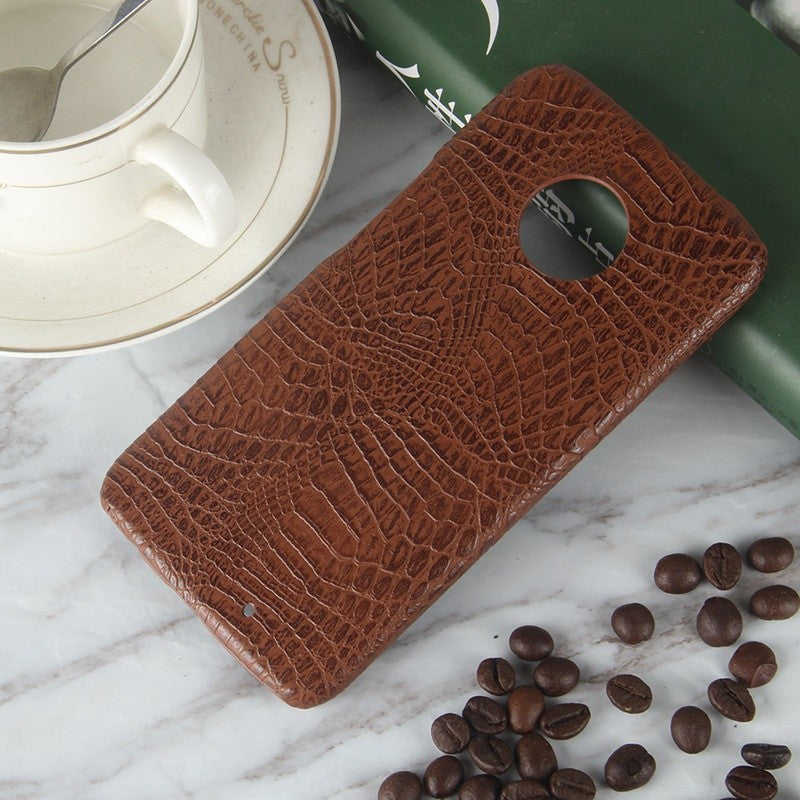 for Motorola Moto X4 Case Luxury Crocodile Print Leather Cases Back Cover for Motorola Moto X 4th XT1900 Phone Bag Coque