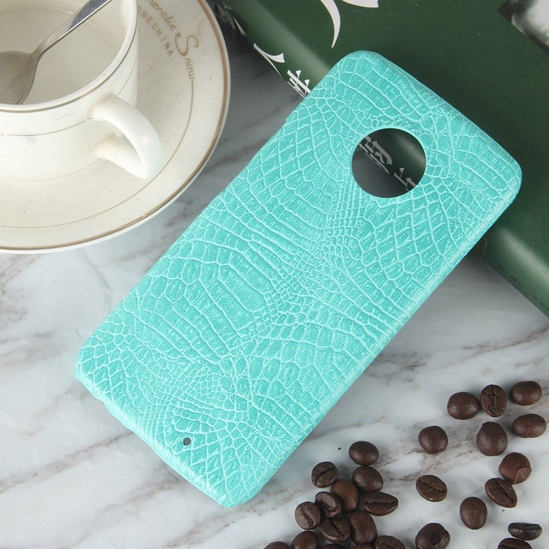 for Motorola Moto X4 Case Luxury Crocodile Print Leather Cases Back Cover for Motorola Moto X 4th XT1900 Phone Bag Coque