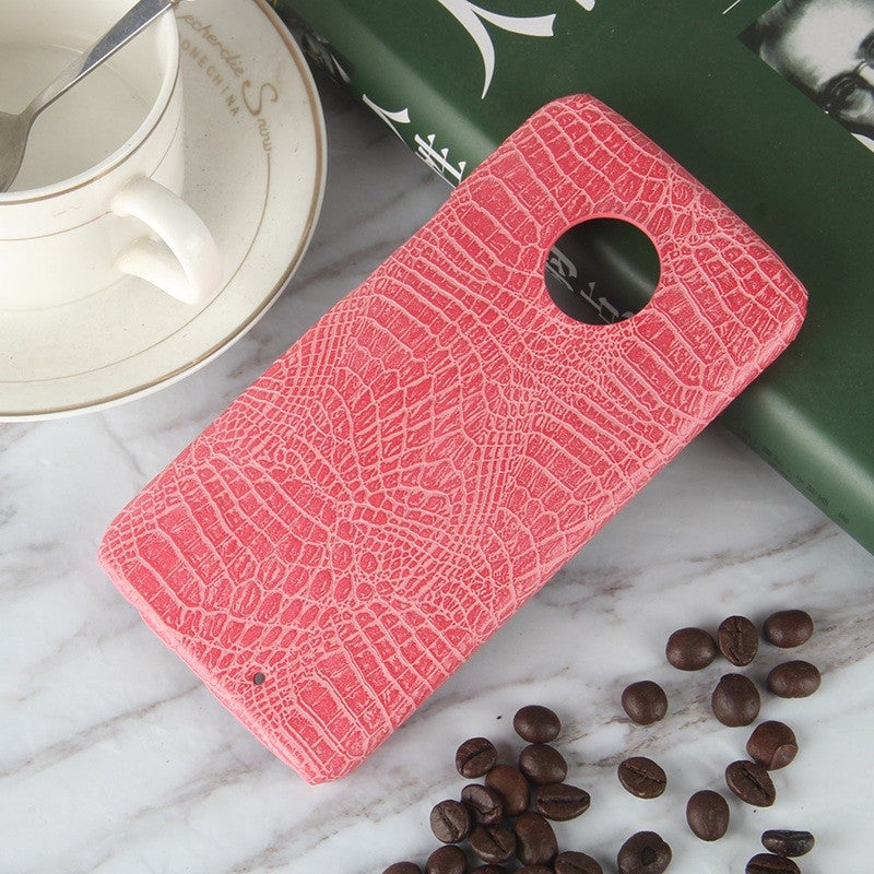 for Motorola Moto X4 Case Luxury Crocodile Print Leather Cases Back Cover for Motorola Moto X 4th XT1900 Phone Bag Coque