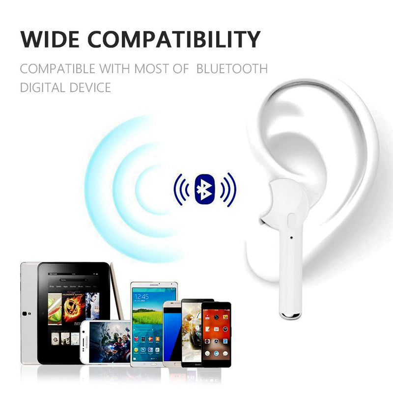 TWS V4.2 Wireless  Bluetooth Earphones Pair In-Ear Music Earbuds Set