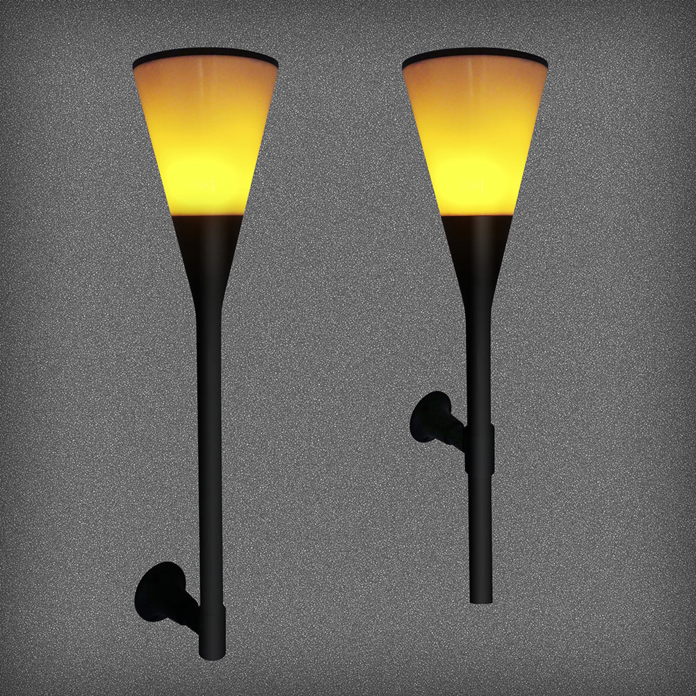 Waterproof Solar LED Outdoor Lawn Light Landscape Garden Pathway Flame Lamp