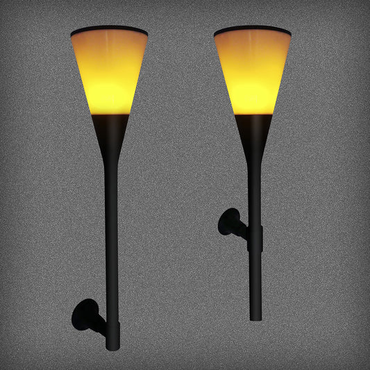 Waterproof Solar LED Outdoor Lawn Light Landscape Garden Pathway Flame Lamp