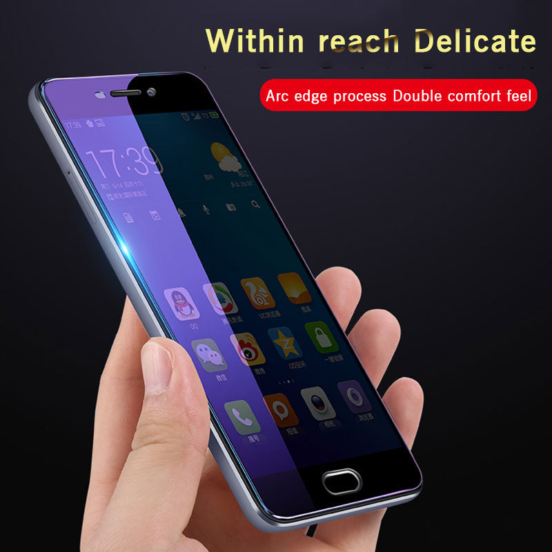 Ultra-thin HD Anti Blue Light Full Screen Tempered Glass Film For Xiaomi mi 6 5 5c 5x 5s Plus 4s max mix 2 Screen Protector