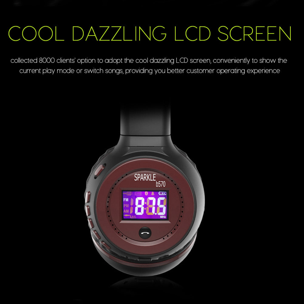 ZEALOT B570 HiFi Stereo Bluetooth Headphone Wireless Headset With Microphone