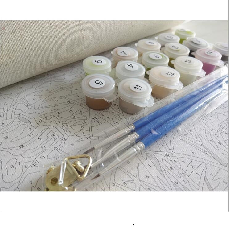 Frameless Sydney Opera House Landscape Diy Digital Oil Painting By Numbers Modern Wall Art Picture Unique XC-015