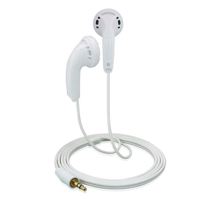 3.5mm Sport New DIY In Ear Earphone Earbud Dynamic Flat Head Plug Earbud Bass HIFI Headset Bass Earbud Use For Vido Pad