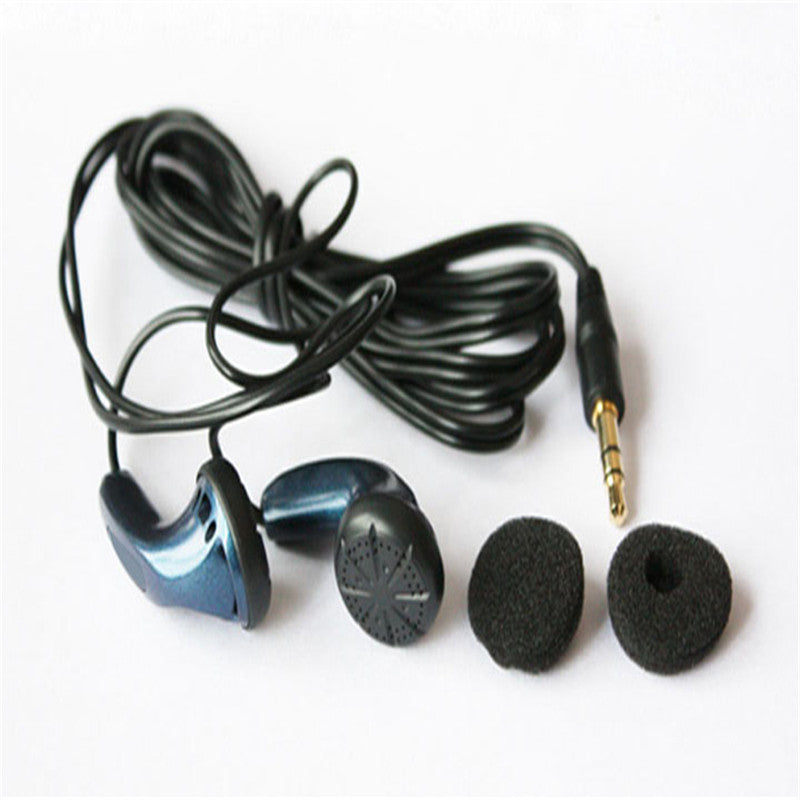 3.5mm Sport New DIY In Ear Earphone Earbud Dynamic Flat Head Plug Earbud Bass HIFI Headset Bass Earbud Use For Vido Pad