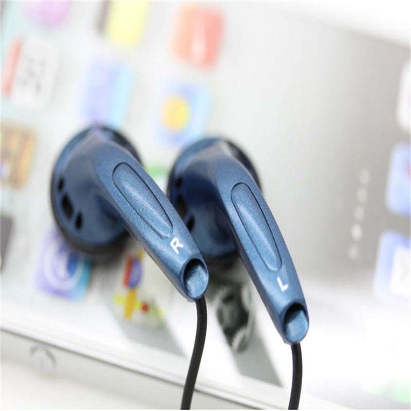 3.5mm Sport New DIY In Ear Earphone Earbud Dynamic Flat Head Plug Earbud Bass HIFI Headset Bass Earbud Use For Vido Pad