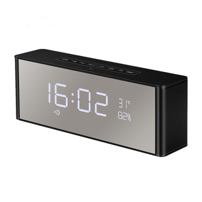 Portable Bluetooth Speaker Receiver Super Bass Wireless Speaker for Phone Computer Support TF FM Alarm Clock