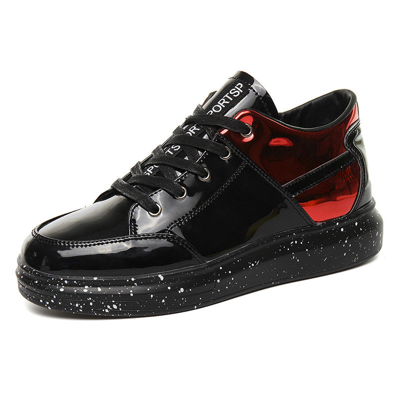 Men's Mesh Sports Athletics Outdoor Trail Running Shoes for Man BLACK SILVER RED