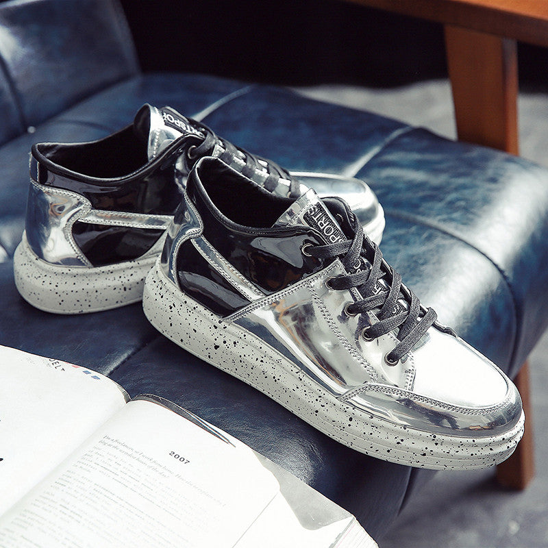 Men's Mesh Sports Athletics Outdoor Trail Running Shoes for Man BLACK SILVER RED