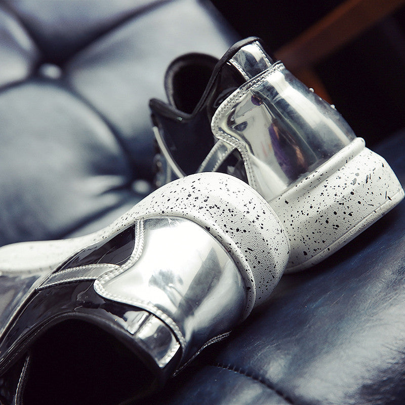 Men's Mesh Sports Athletics Outdoor Trail Running Shoes for Man BLACK SILVER RED