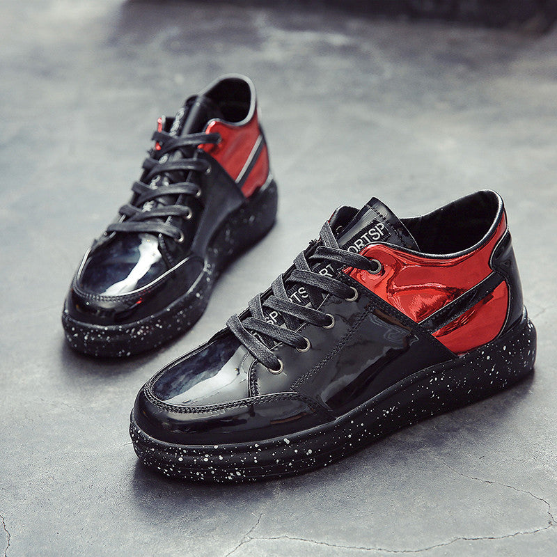 Men's Mesh Sports Athletics Outdoor Trail Running Shoes for Man BLACK SILVER RED