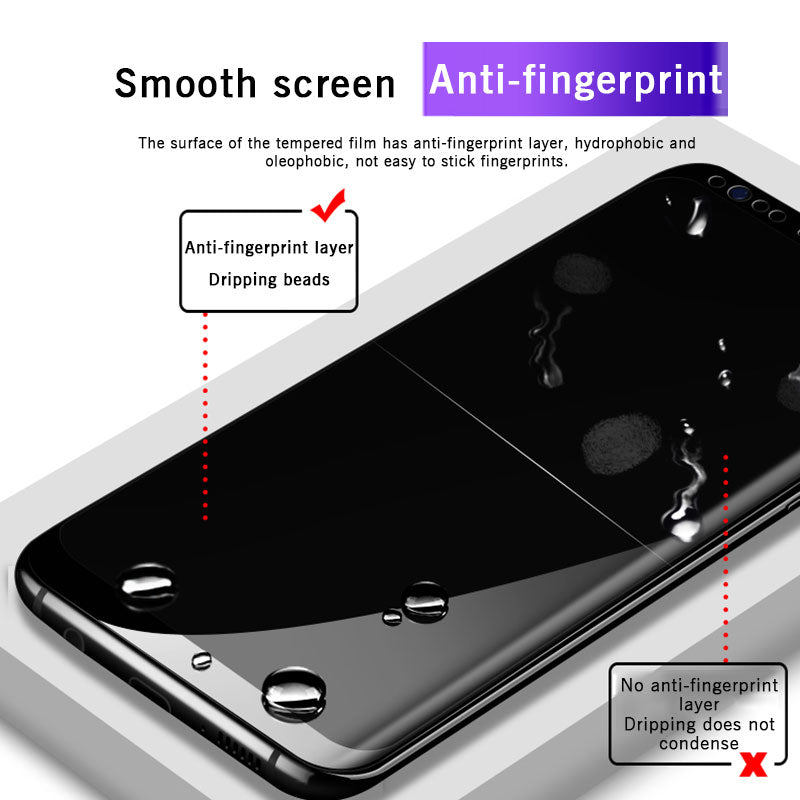 ? (2 Piece) 3D tempered glass film For Samsung S9 Plus tempered film full screen arc edge tempered Screen