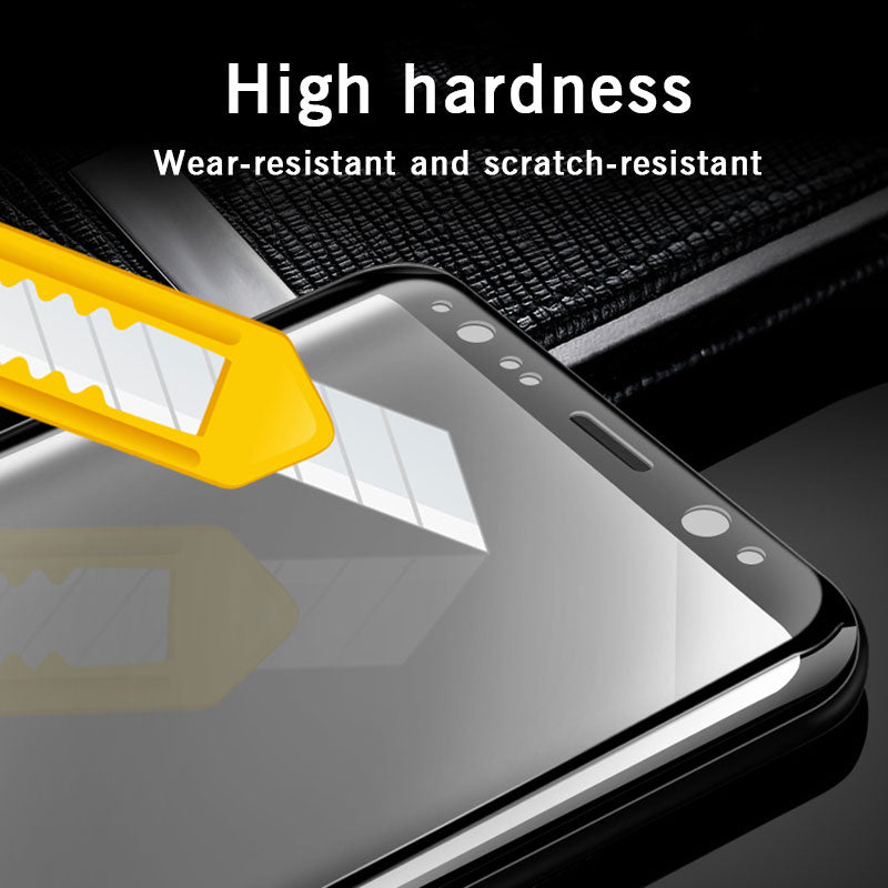 ? (2 Piece) 3D tempered glass film For Samsung S9 Plus tempered film full screen arc edge tempered Screen