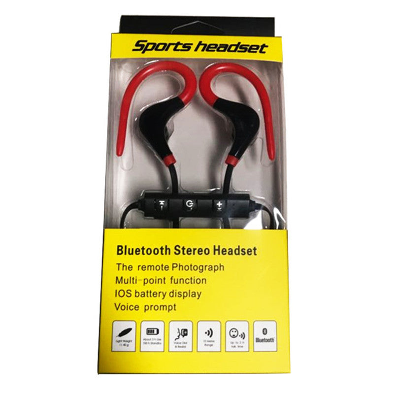 Ear-Hook Wireless Headphones V4.1 Bluetooth Earphone Stereo Bass Headsets Sports Music fone de ouvido