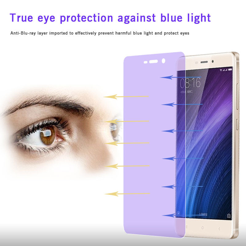 Full Screen Tempered Glass For Xiaomi Mi MAX MiX 2 High Definition Anti Blue Light Screen Protector