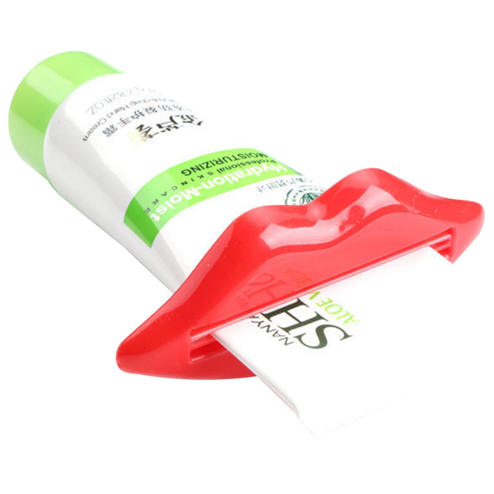 Creative Multi-purpose Extruder Lip Shape Toothpaste Squeezing Cosmetic Squeezer