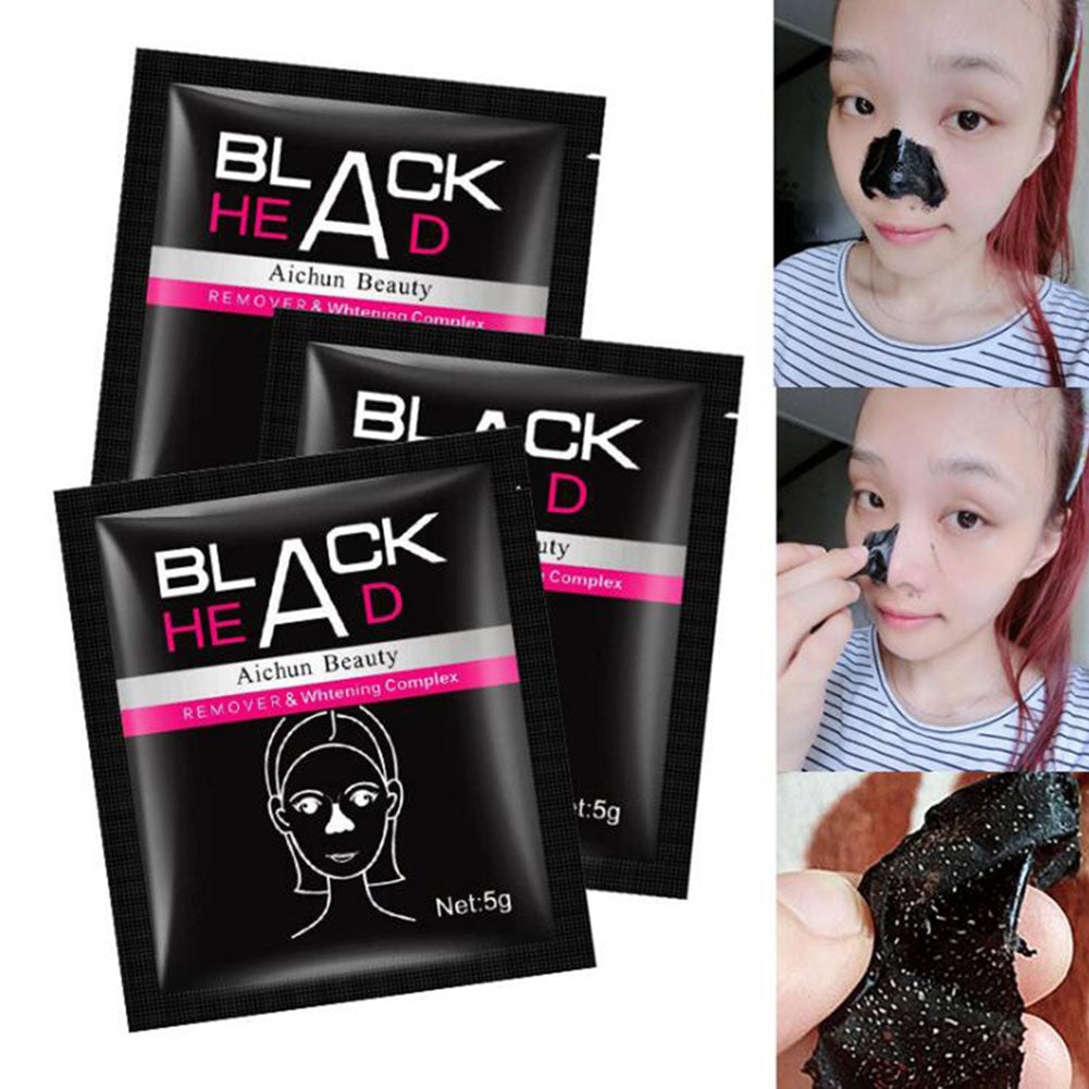 Aichun Beauty Nose Mask Facial Blackhead Remover Deep Cleansing Minerals Pore