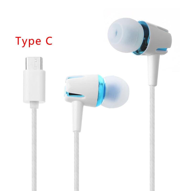 USB Type-C Earbuds Earphone Wired Control Stereo With MIC For LeEco Le 2/Max/Pro