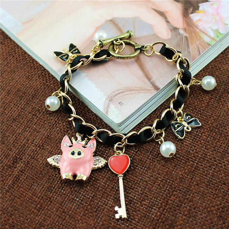 B-80004 katongdongwufensexiaozhubutiaoshoulian