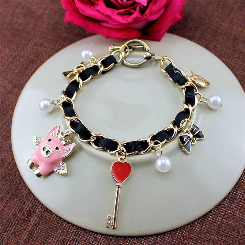 B-80004 katongdongwufensexiaozhubutiaoshoulian