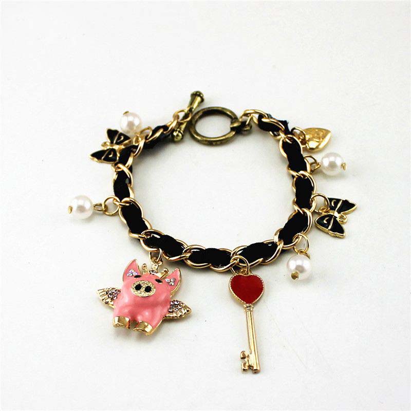 B-80004 katongdongwufensexiaozhubutiaoshoulian