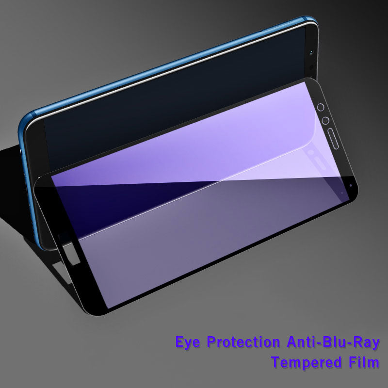 Full Screen Tempered Glass Huawei P9 P10 P20 Pro Plus Honor 8 9 High Definition Anti Blue Light Screen Protector