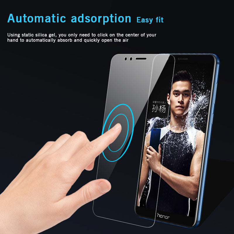 Full Screen Tempered Glass Huawei P9 P10 P20 Pro Plus Honor 8 9 High Definition Anti Blue Light Screen Protector