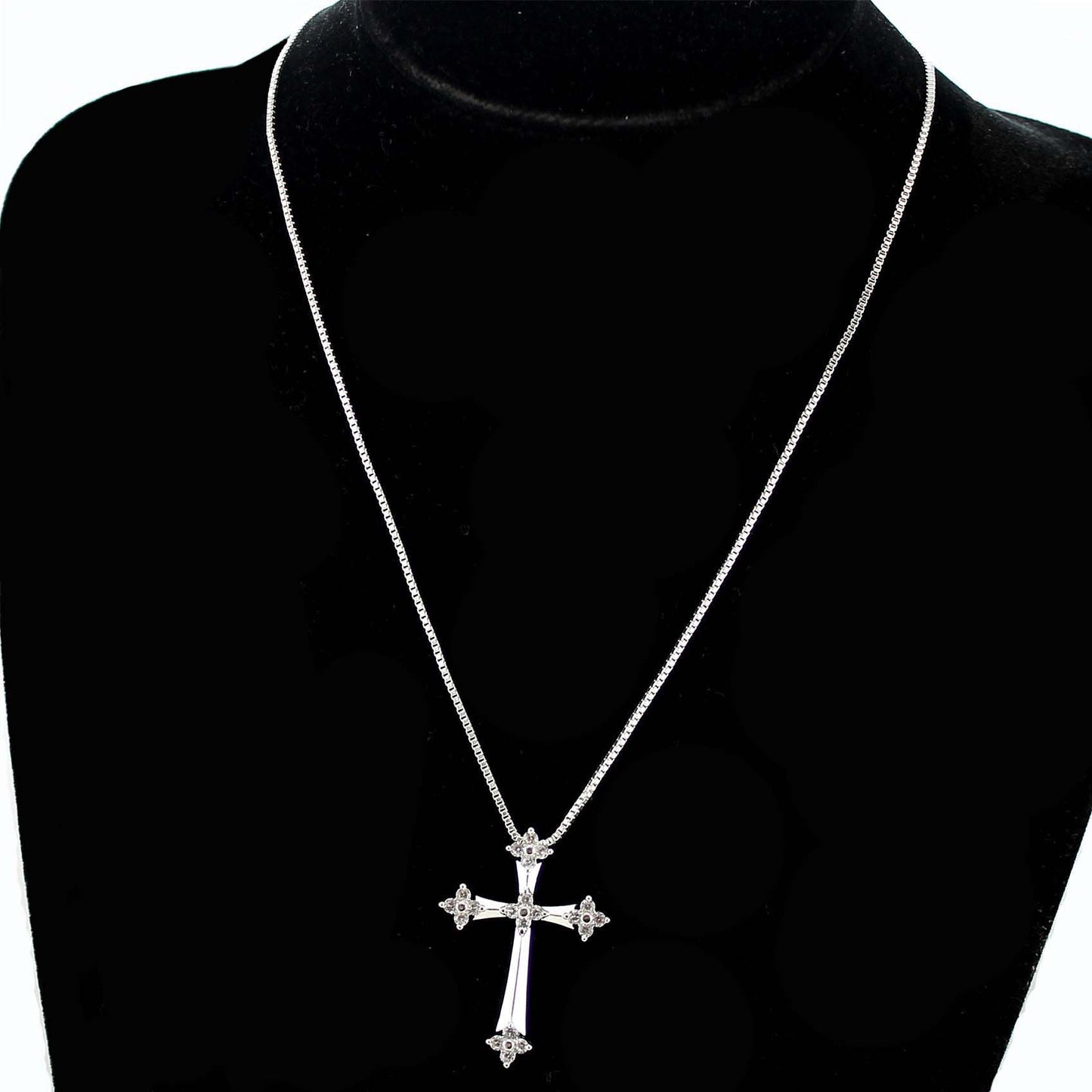 N-04 New Lady Jewelry Cross Pendant Girl Necklace