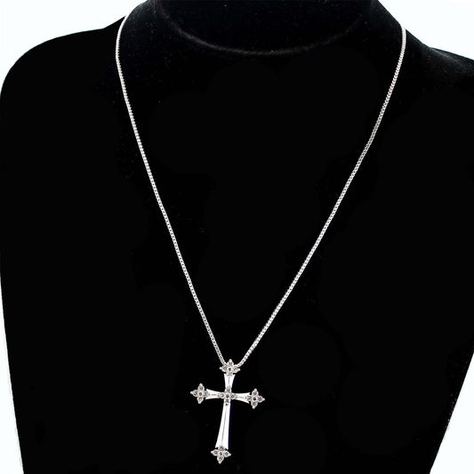 N-04 New Lady Jewelry Cross Pendant Girl Necklace