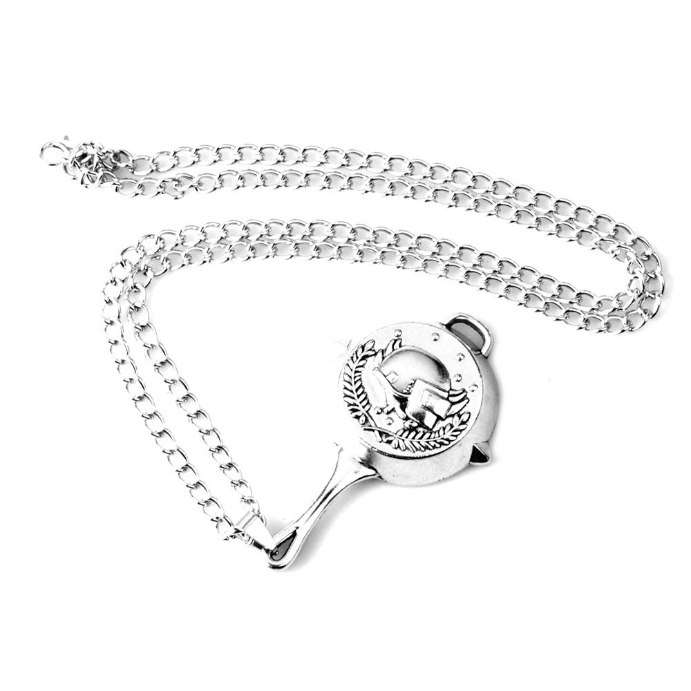 Game Playerunknown's Battlegrounds Choker Necklace PUBG Pendant Pan Helmet Fashion Jewelry Keychain Keyring Fan Gift