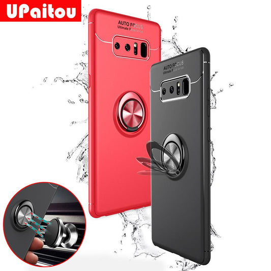 Car Holder Case for Samsung Galaxy J2 Prime G532F G532M G532G Back Cover Ring Holder Magnetic Suction Bracket Case