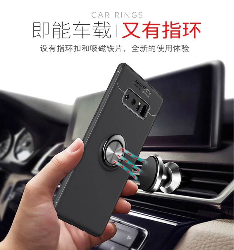 Car Holder Case for Samsung Galaxy J2 Prime G532F G532M G532G Back Cover Ring Holder Magnetic Suction Bracket Case