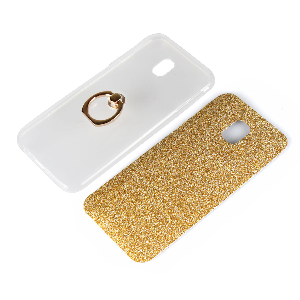 Glitter Bling Case For Samsung Galaxy J3 2017 J330 Case Ring Holder Soft TPU Case for Galaxy J3 2017 J330 Case Cover
