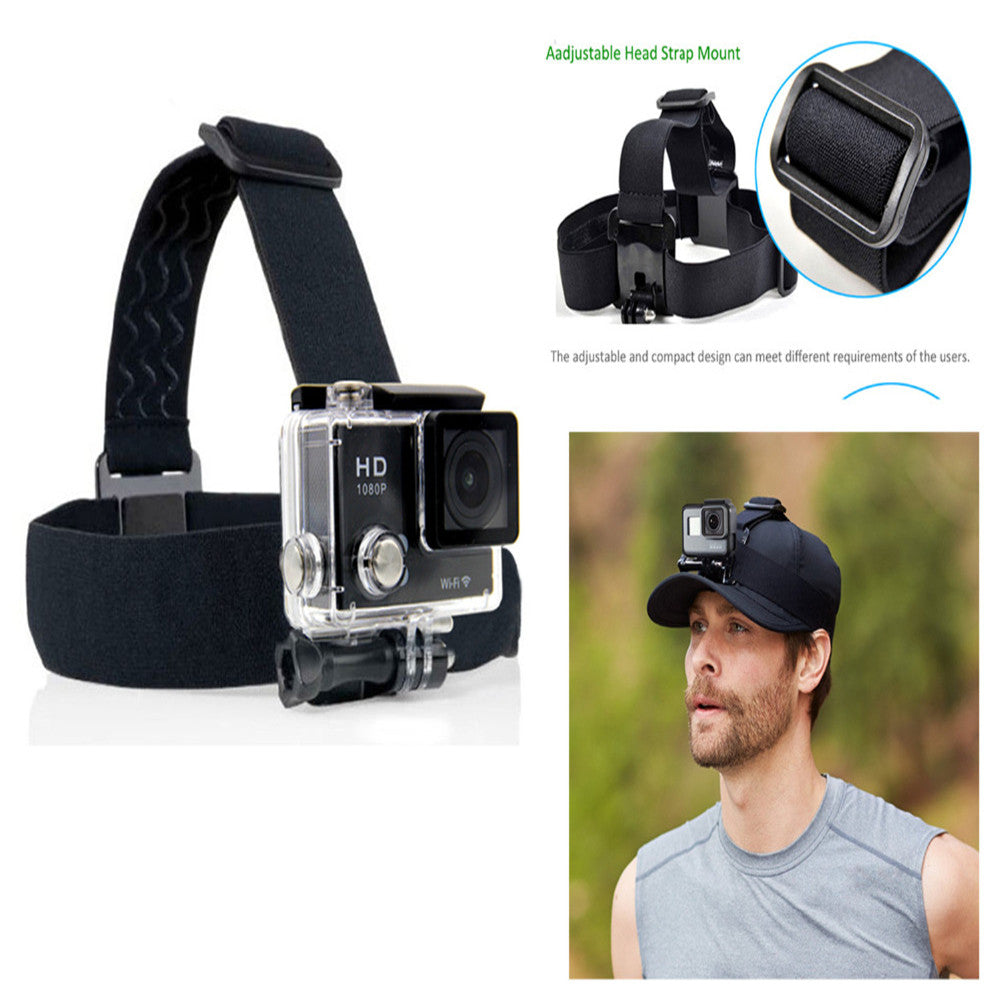 limitX 7 in 1 Accessories Bundle for Gopro Hero 6 5 Black 4 3 3+ 2 1 Session Hero+ LCD / EKEN V8S H8 H8R W9R W9S H9 H9R H3