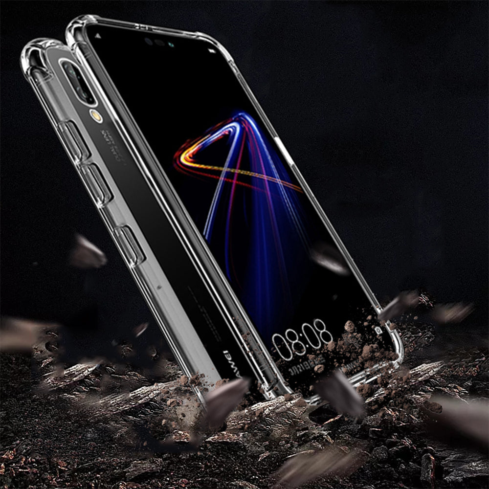 For Huawei P20 Lite Case Huawei P20 Pro Silicon Case Transparent TPU Soft All inclusive Protector Nova 3E Back Cover Cas