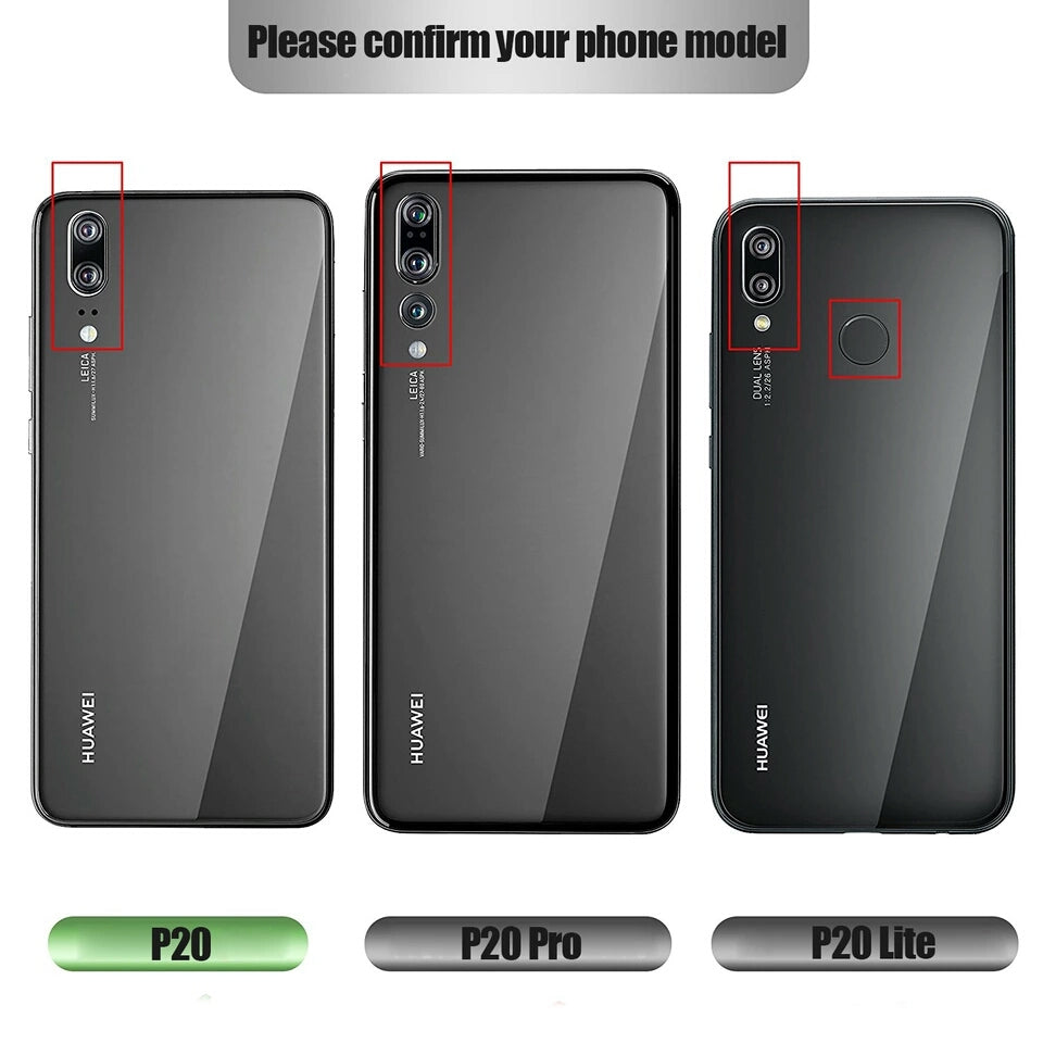 For Huawei P20 Lite Case Huawei P20 Pro Silicon Case Transparent TPU Soft All inclusive Protector Nova 3E Back Cover Cas