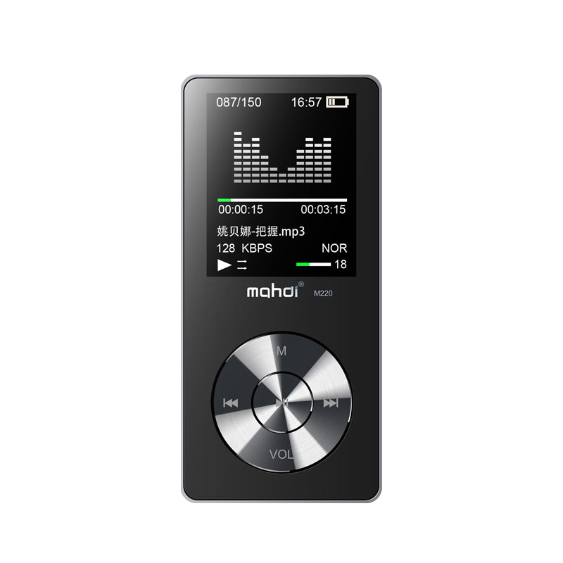 MP3 player lossless HiFi MP3 Music player with High Quality Sound out Speaker E-book FM radio Clock